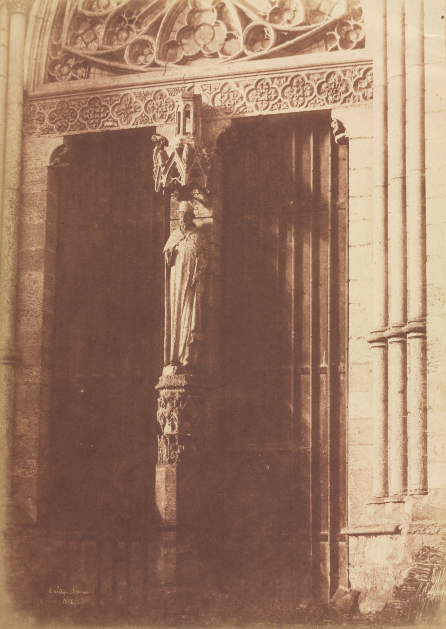 Amiens, Nordfassade des Querschiffs von Henri Le Secq