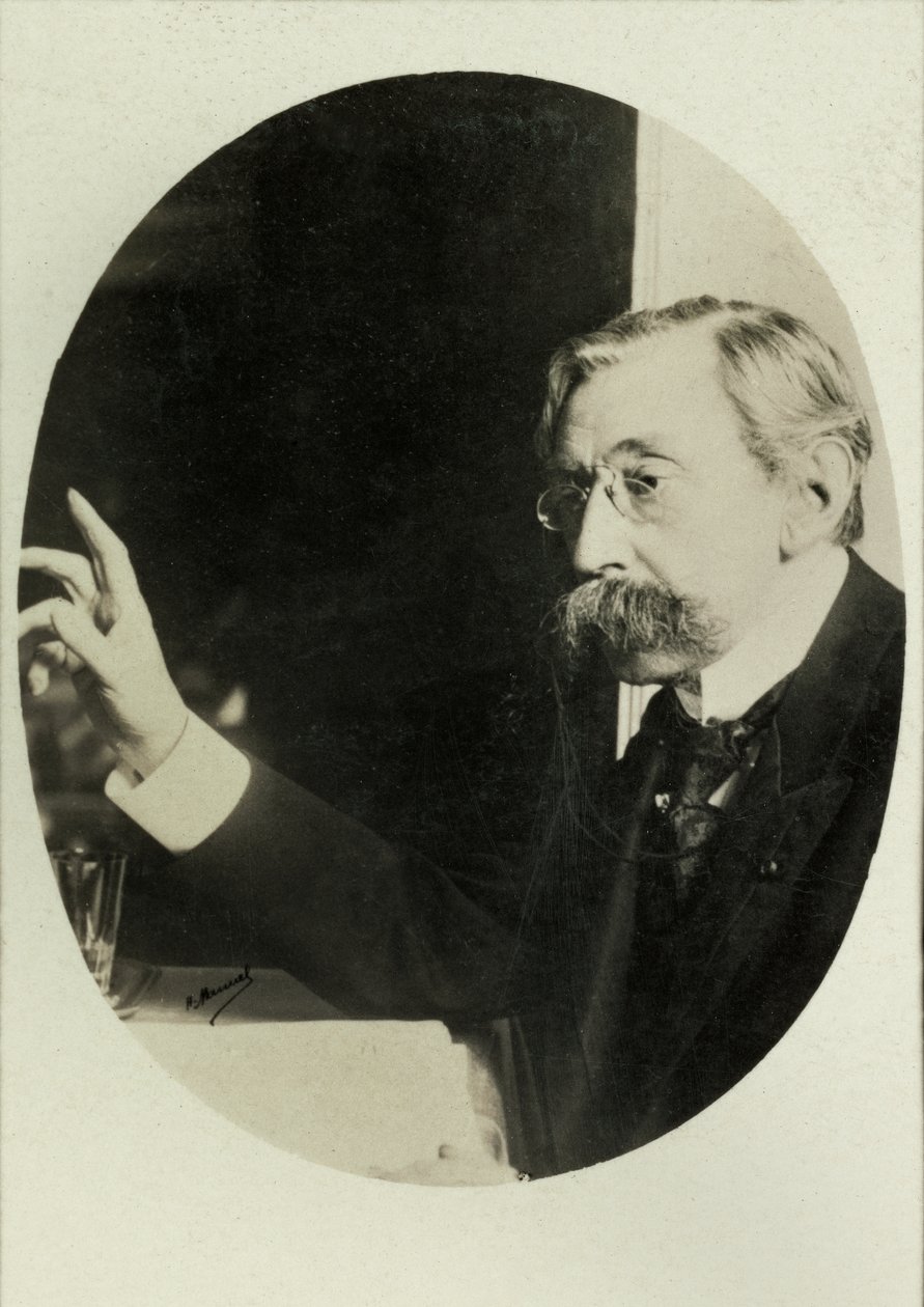 Porträt von Émile Verhaeren von Henri Manuel