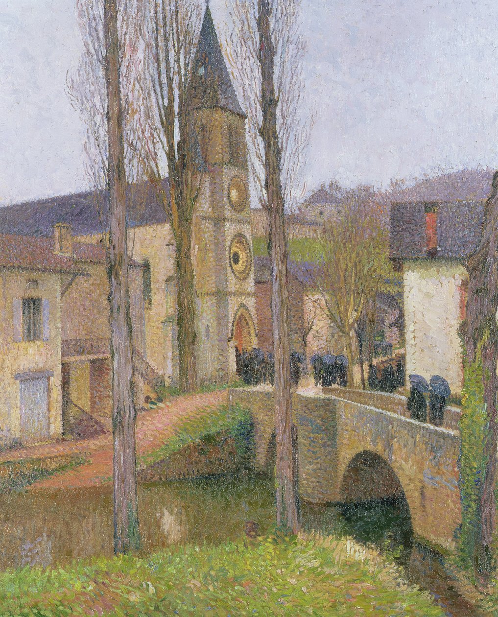 Zeit für die Messe in Labastide du Vert von Henri Martin