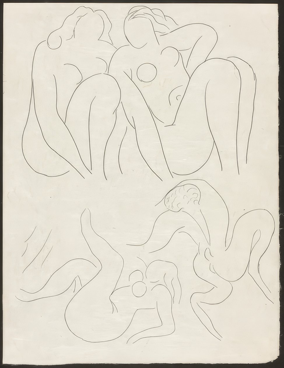 Ein Faun am Nachmittag, Platte fünfzehn aus Poesies de Mallarmé von Henri Matisse