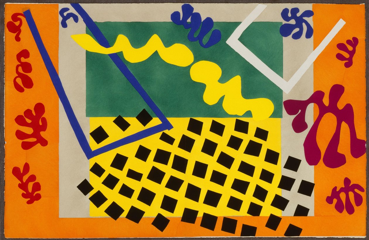 Die Codomas. Aus "Jazz". Tafel XI. S. 78/79 von Henri Matisse