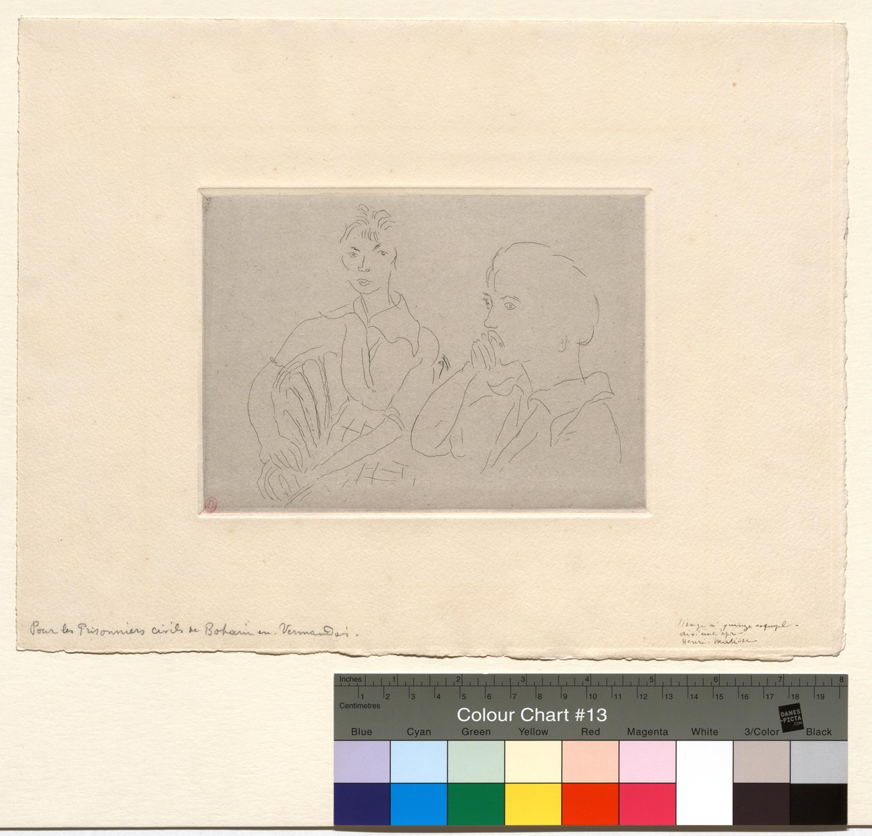 Doppelporträt von Josette Gris von Henri Matisse