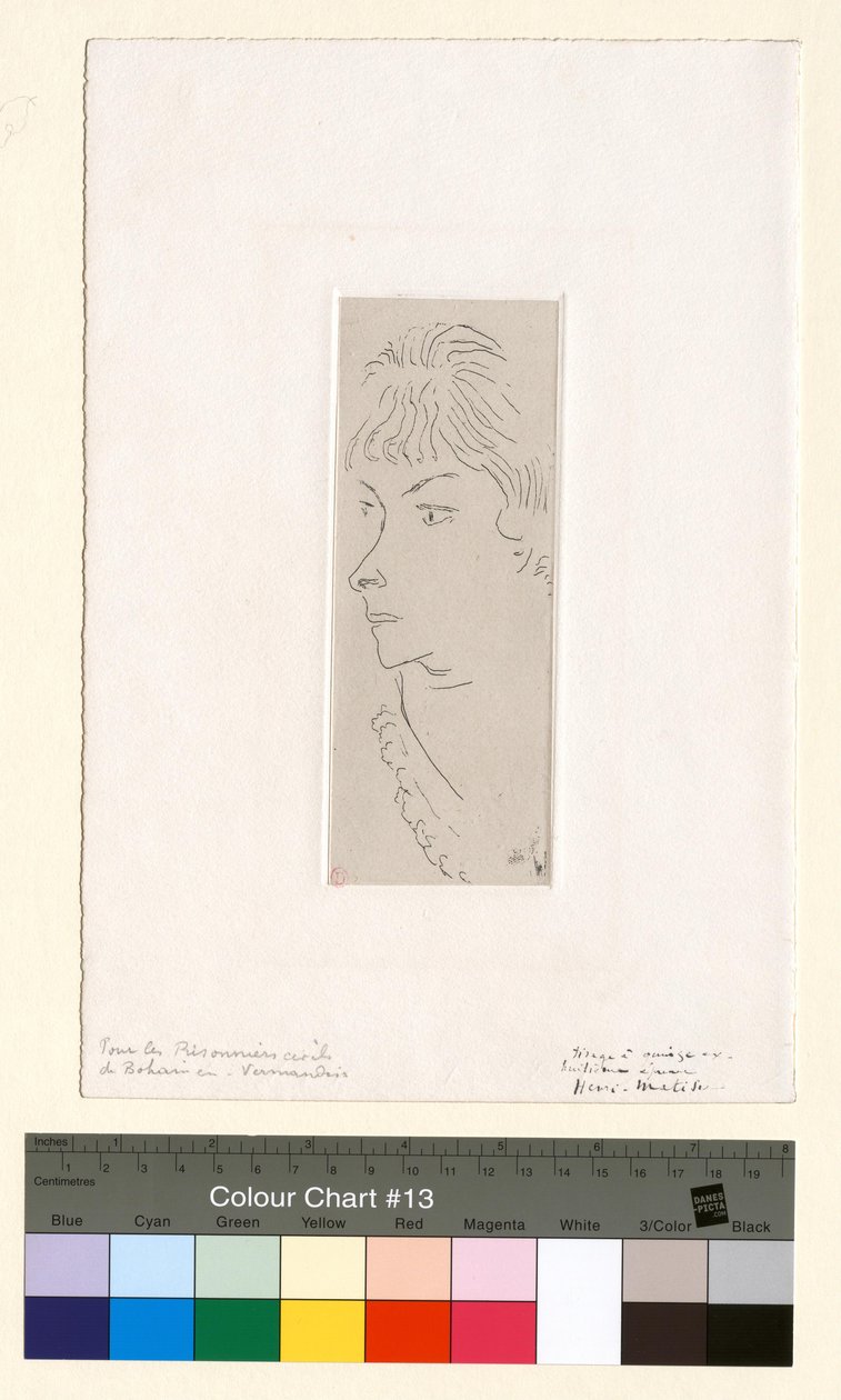 Fanny in Dreiviertelansicht von Henri Matisse
