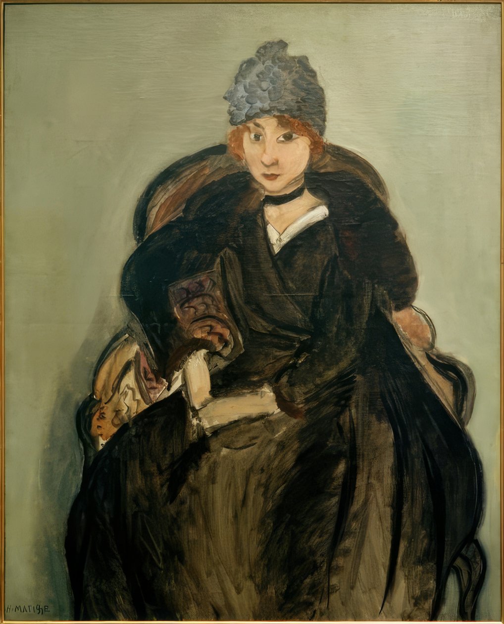 Marguerite mit der blauen Haube von Henri Matisse