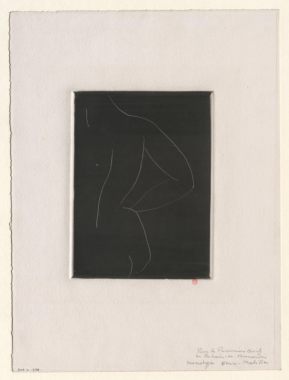 Rückenakt von Henri Matisse