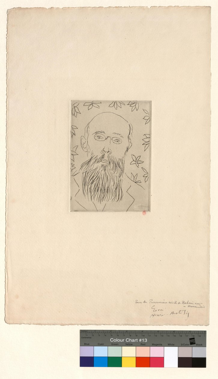 Porträt von Bourgeat, ähnlich Vassaux von Henri Matisse