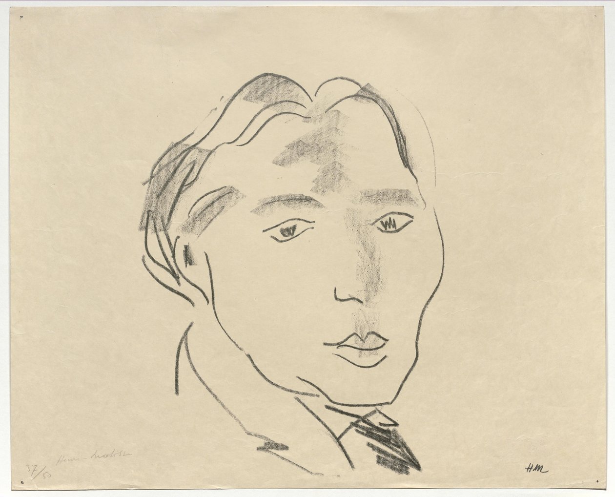 Porträt von Cortot von Henri Matisse