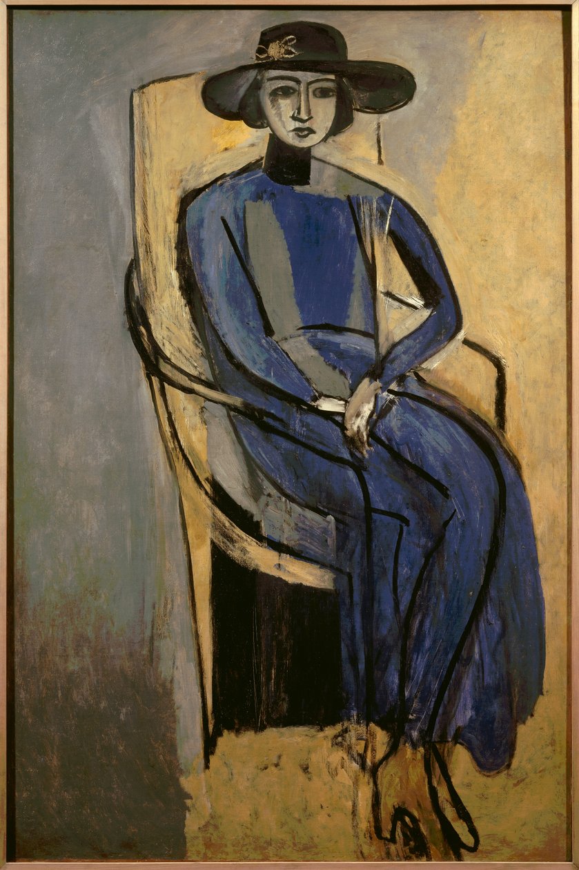 Porträt von Greta Prozor 1916 von Henri Matisse