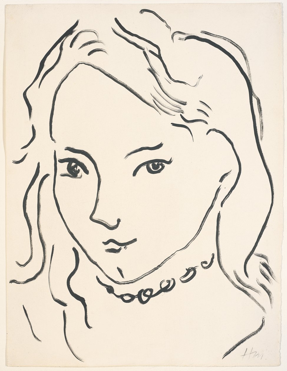 Porträt von Marguerite, um 1906-1907 von Henri Matisse