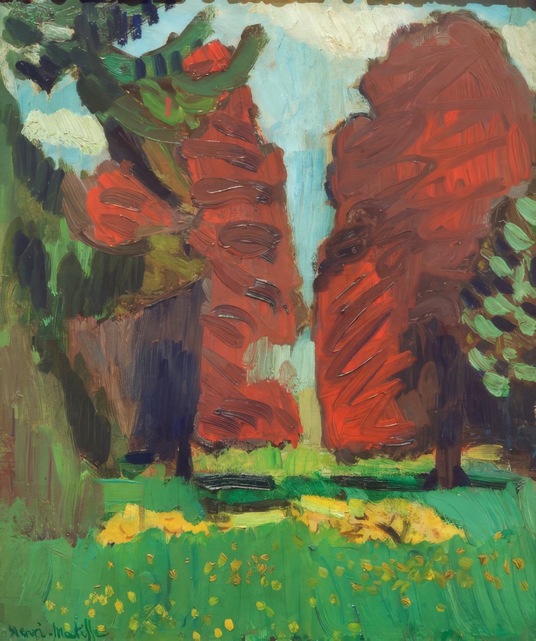 Purpurrote Buche von Henri Matisse