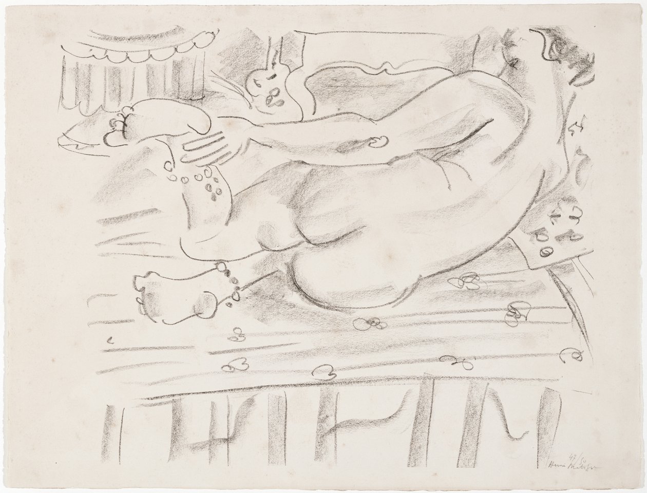 Liegender Akt von Henri Matisse