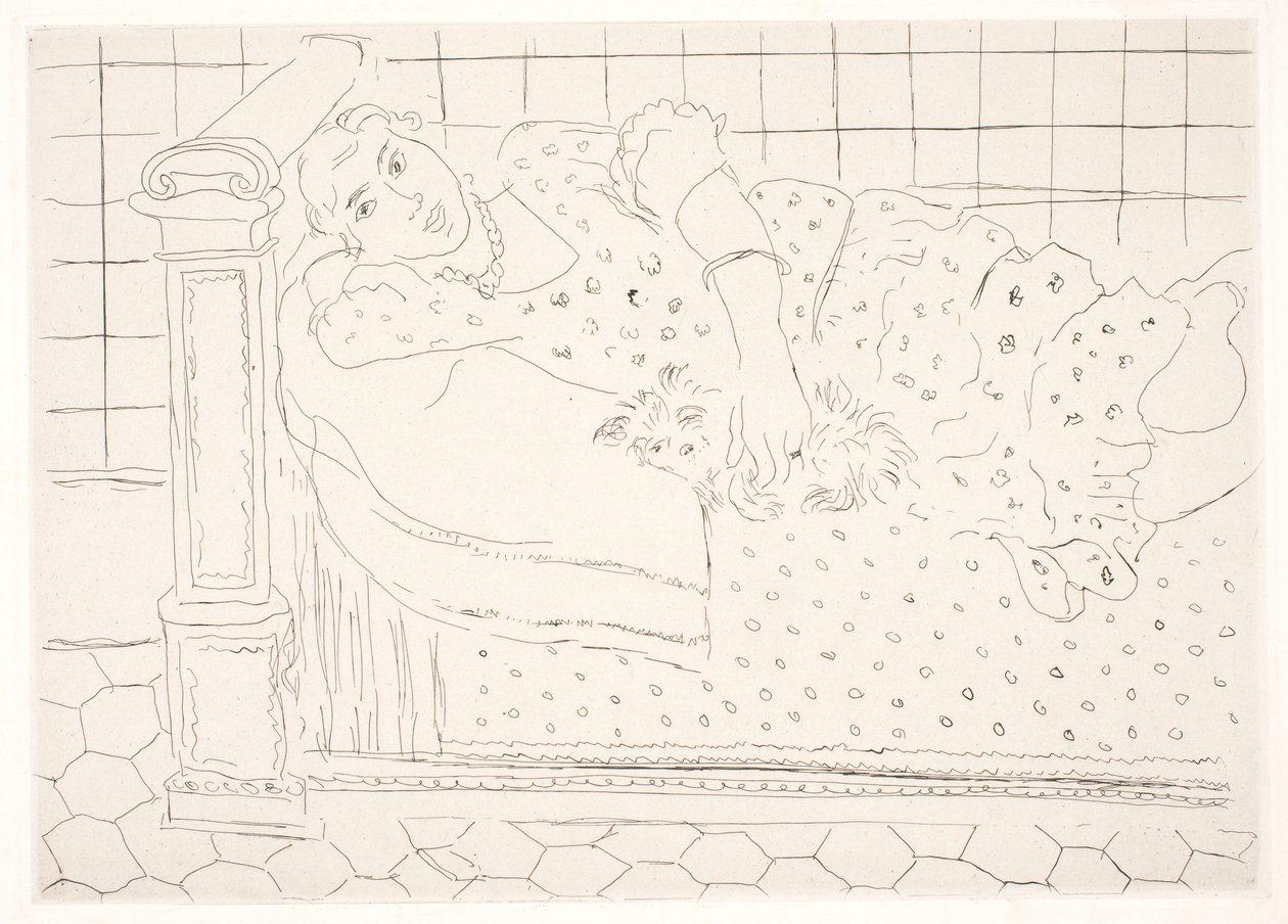 Ruhe, Figur mit Gika von Henri Matisse