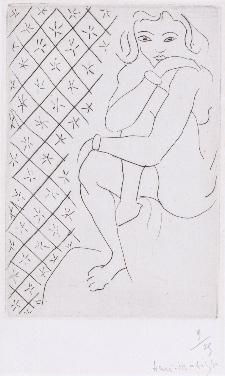 Sitzende Odaliske von Henri Matisse