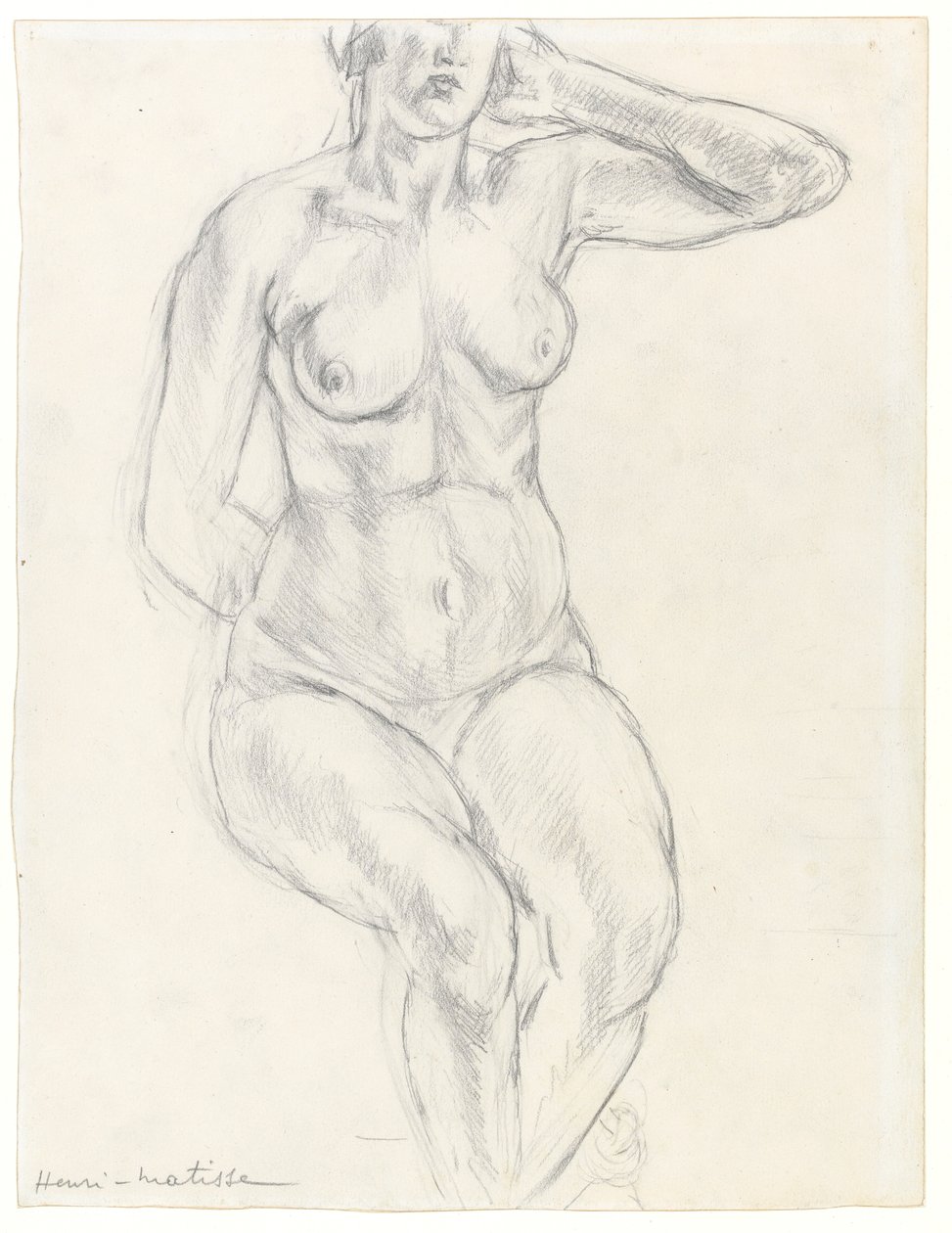 Sitzender Akt von Henri Matisse