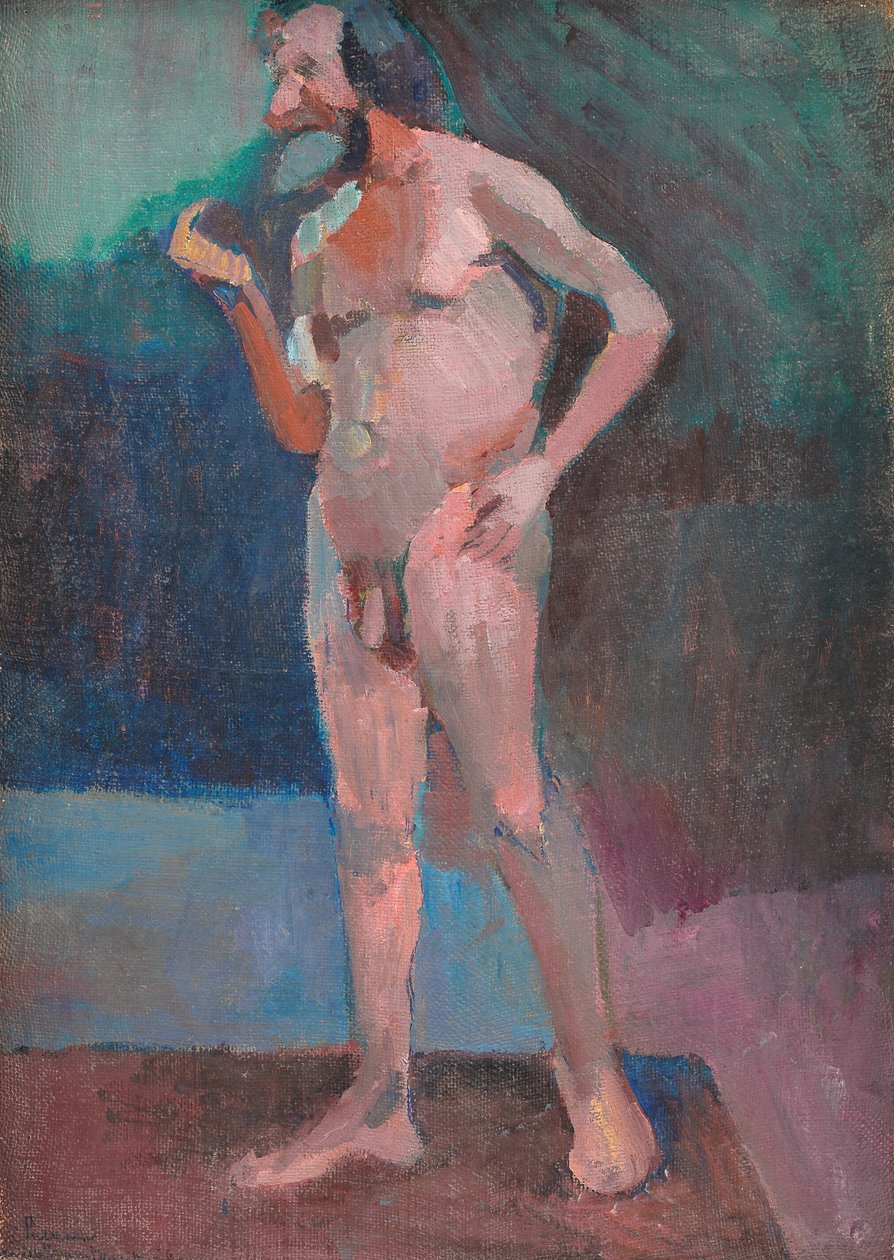 Stehendes männliches Modell von Henri Matisse