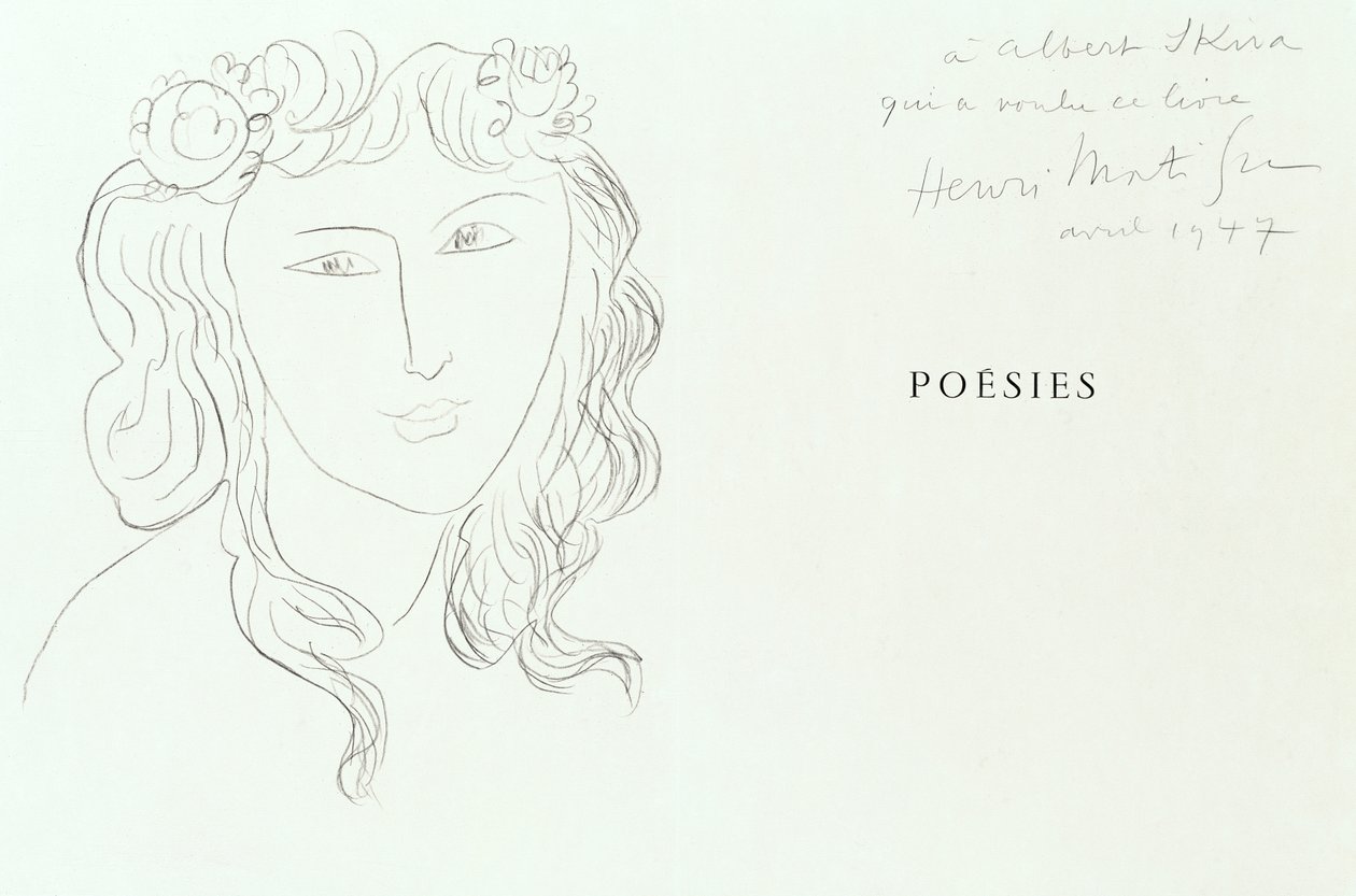 Stéphane Mallarmé, Gedichte von Henri Matisse