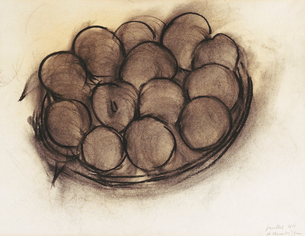 Stillleben mit Äpfeln von Henri Matisse