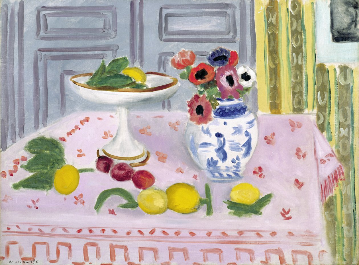 Das rosa Tischtuch von Henri Matisse