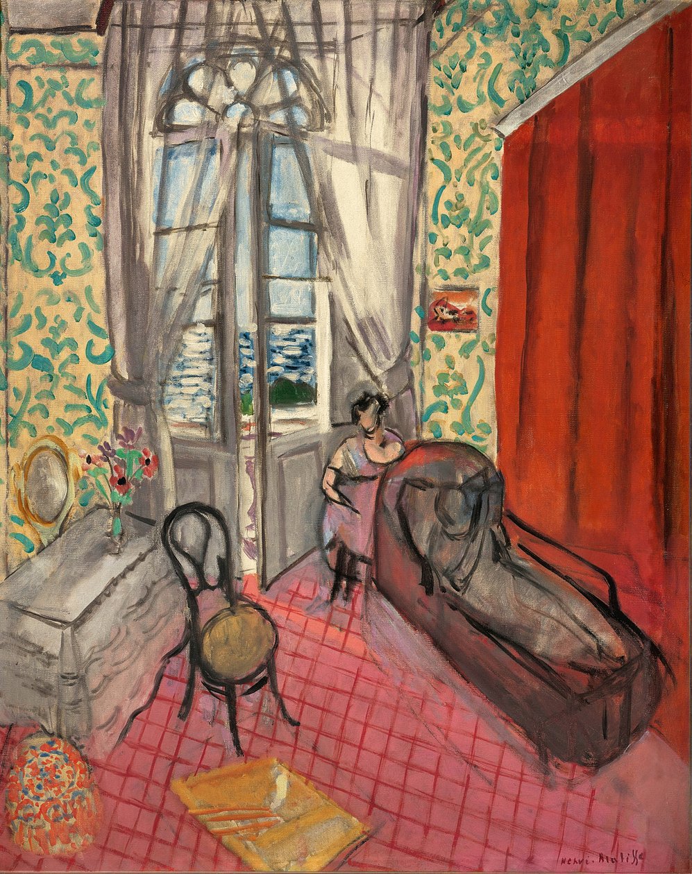 Frauen mit einem Sofa, oder Das Sofa von Henri Matisse