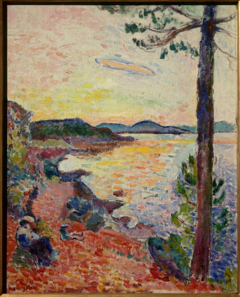 Le goûter, Golf von Saint-Tropez 1904 von Henri Matisse