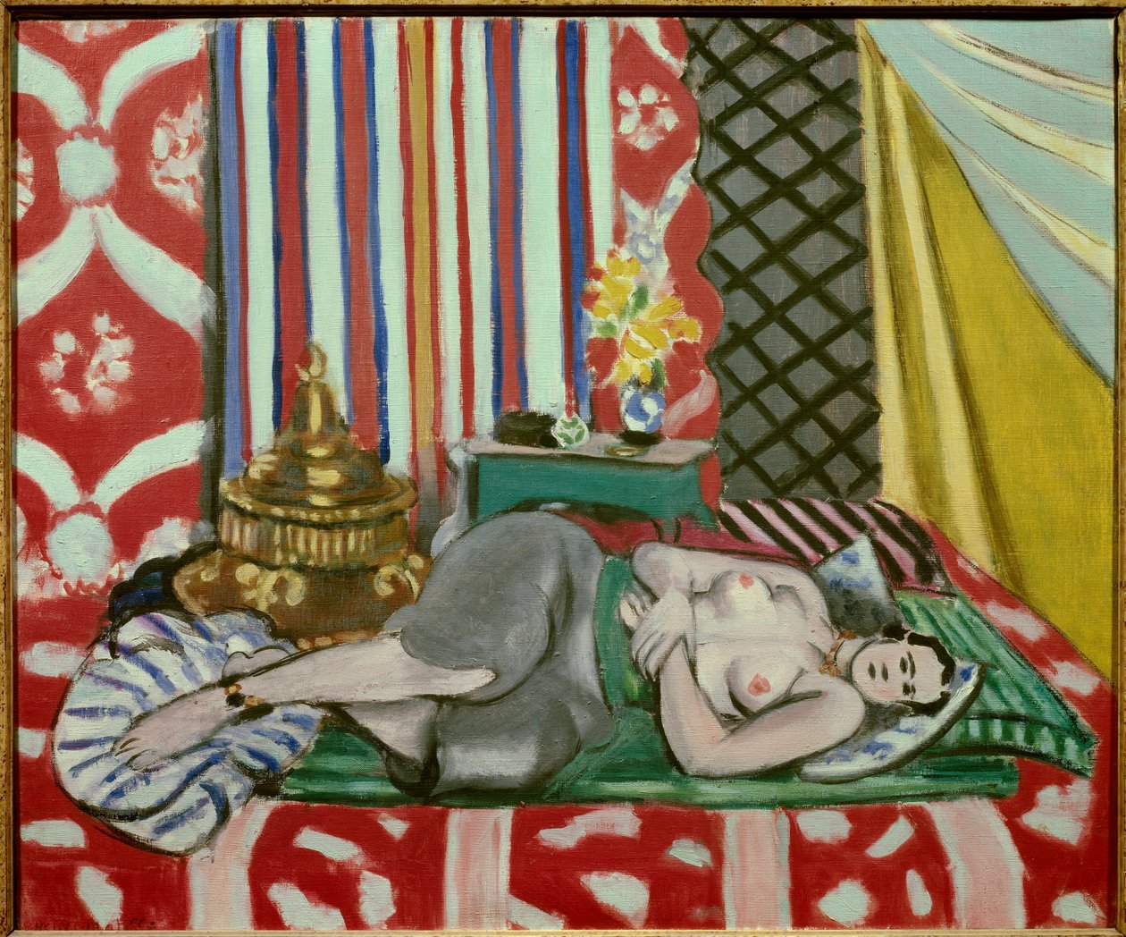 Odaliske mit grauer Hose 1925 von Henri Matisse