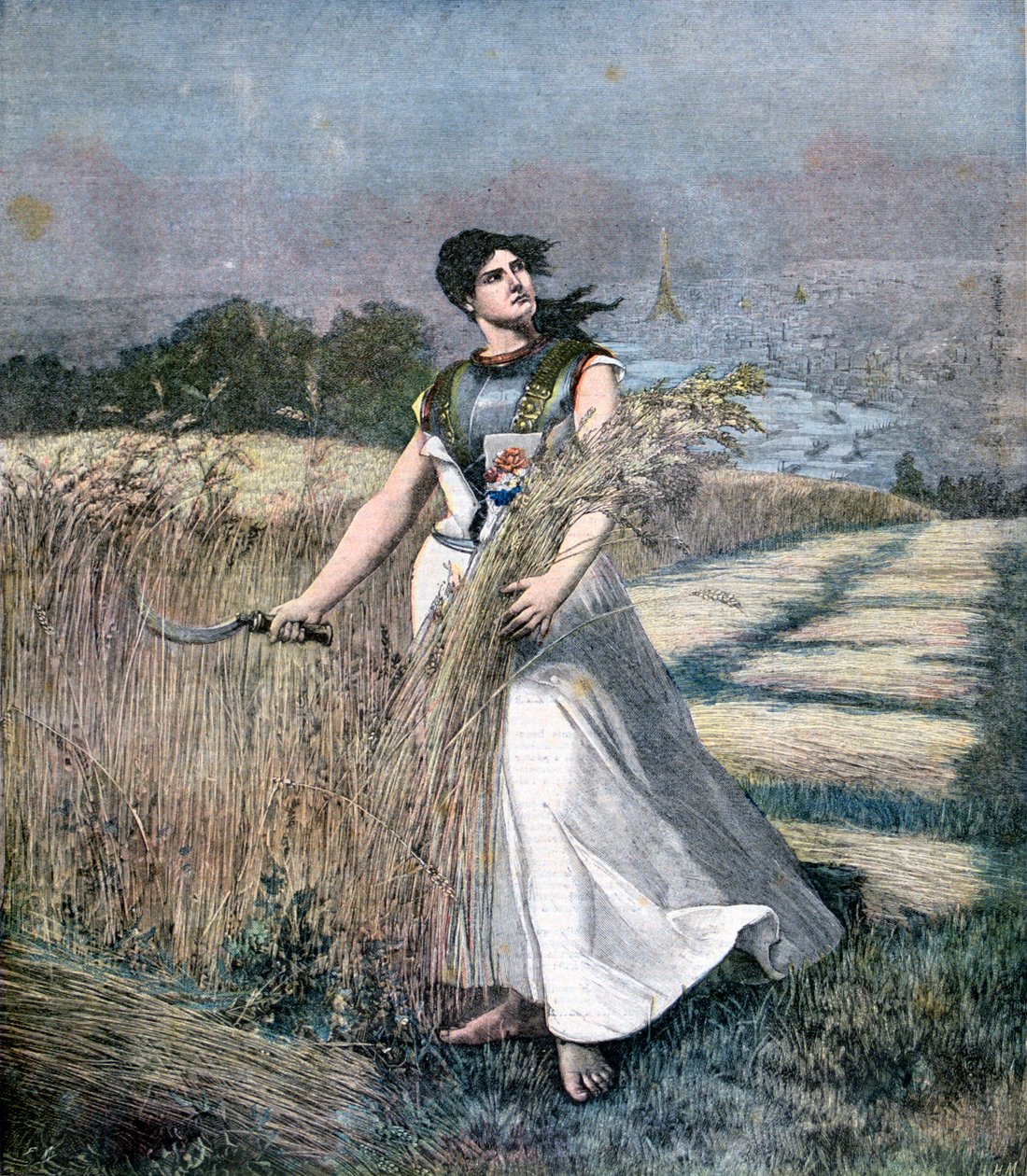 Allegorie Frankreichs, 1891 von Henri Meyer
