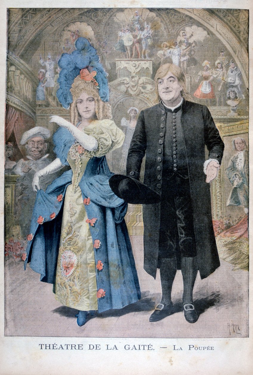 La Poupée, Théâtre de la Gaité, Paris, 1896 von Henri Meyer