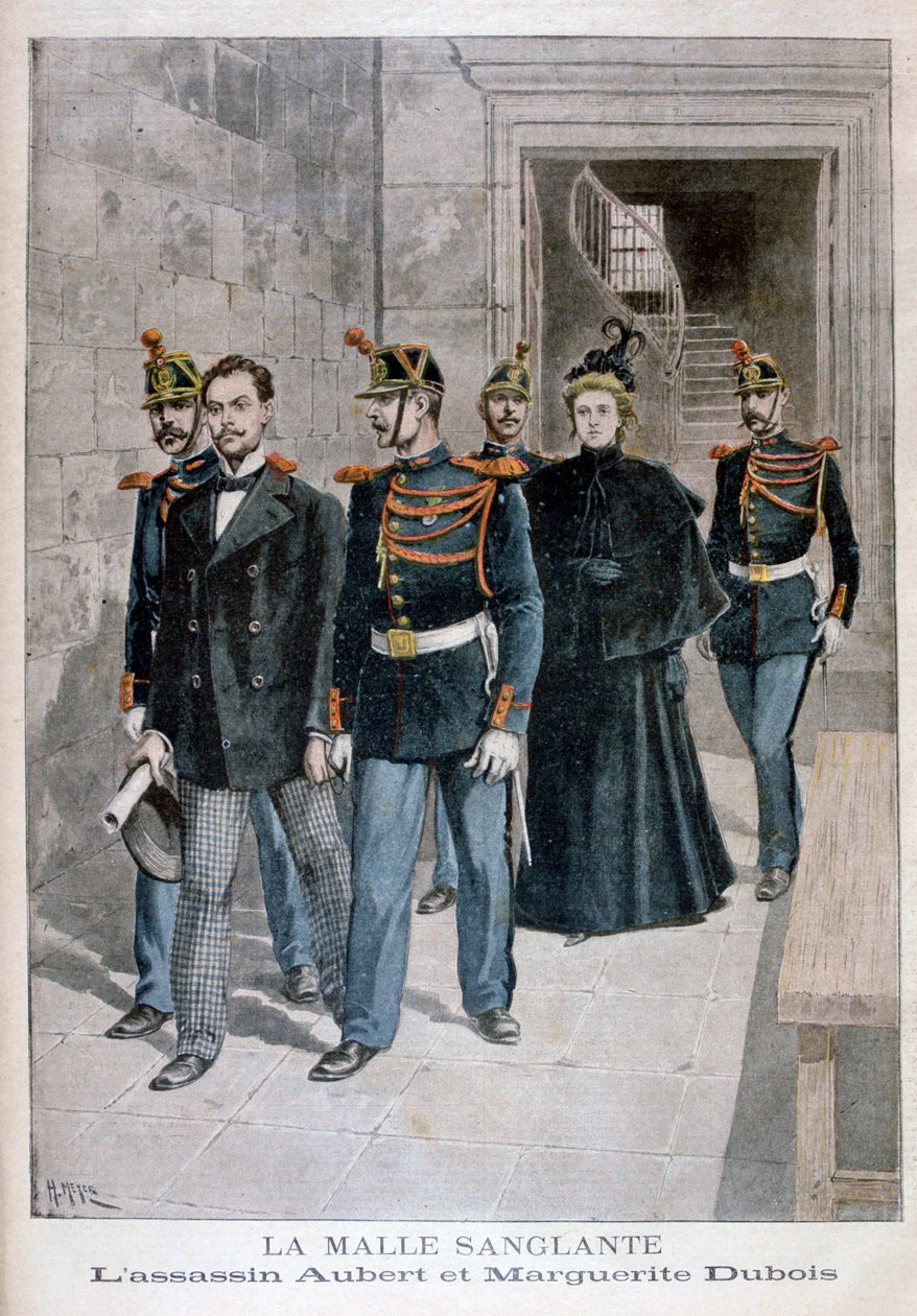 Die Attentäter Albert und Marguerite Dubois, 1896 von Henri Meyer