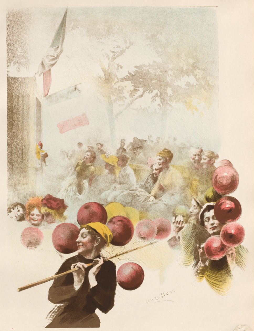 Pulcinella von Henri Patrice Dillon