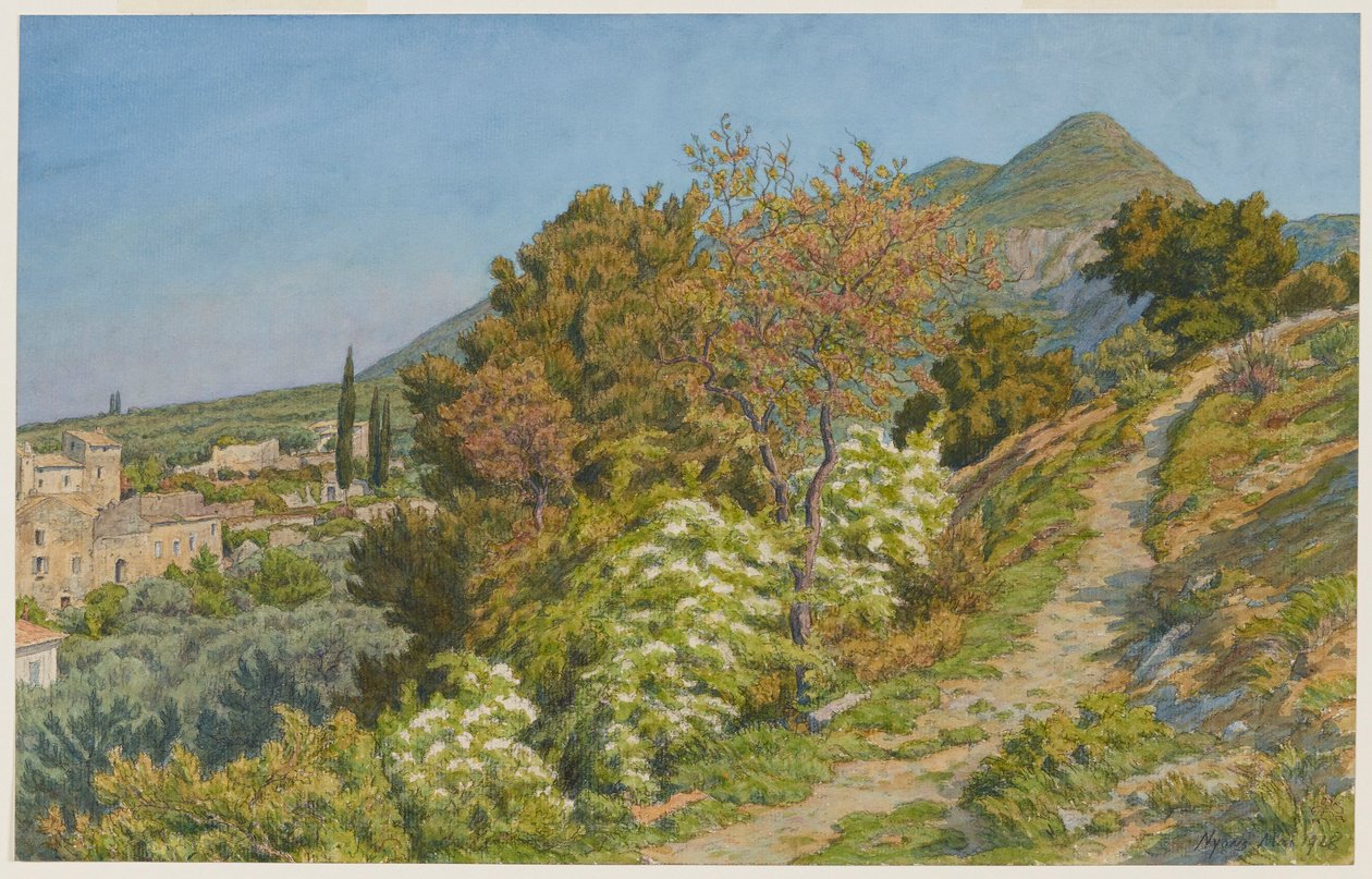 Nyons von Henri Rivière