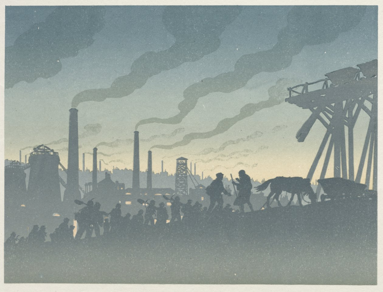 Der ewige Jude: Die moderne Stadt von Henri Rivière