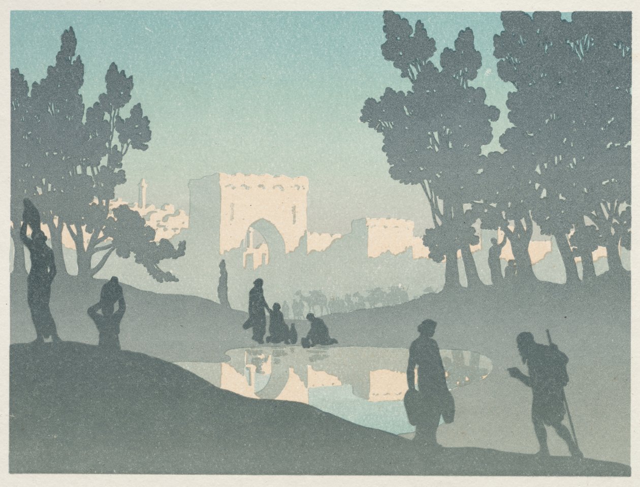 Der ewige Jude: Die alte Stadt von Henri Rivière