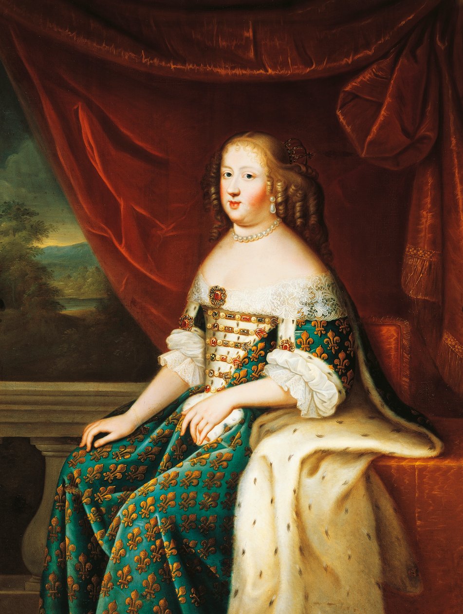 Porträt von Maria Theresia von Henri and Charles Beaubrun