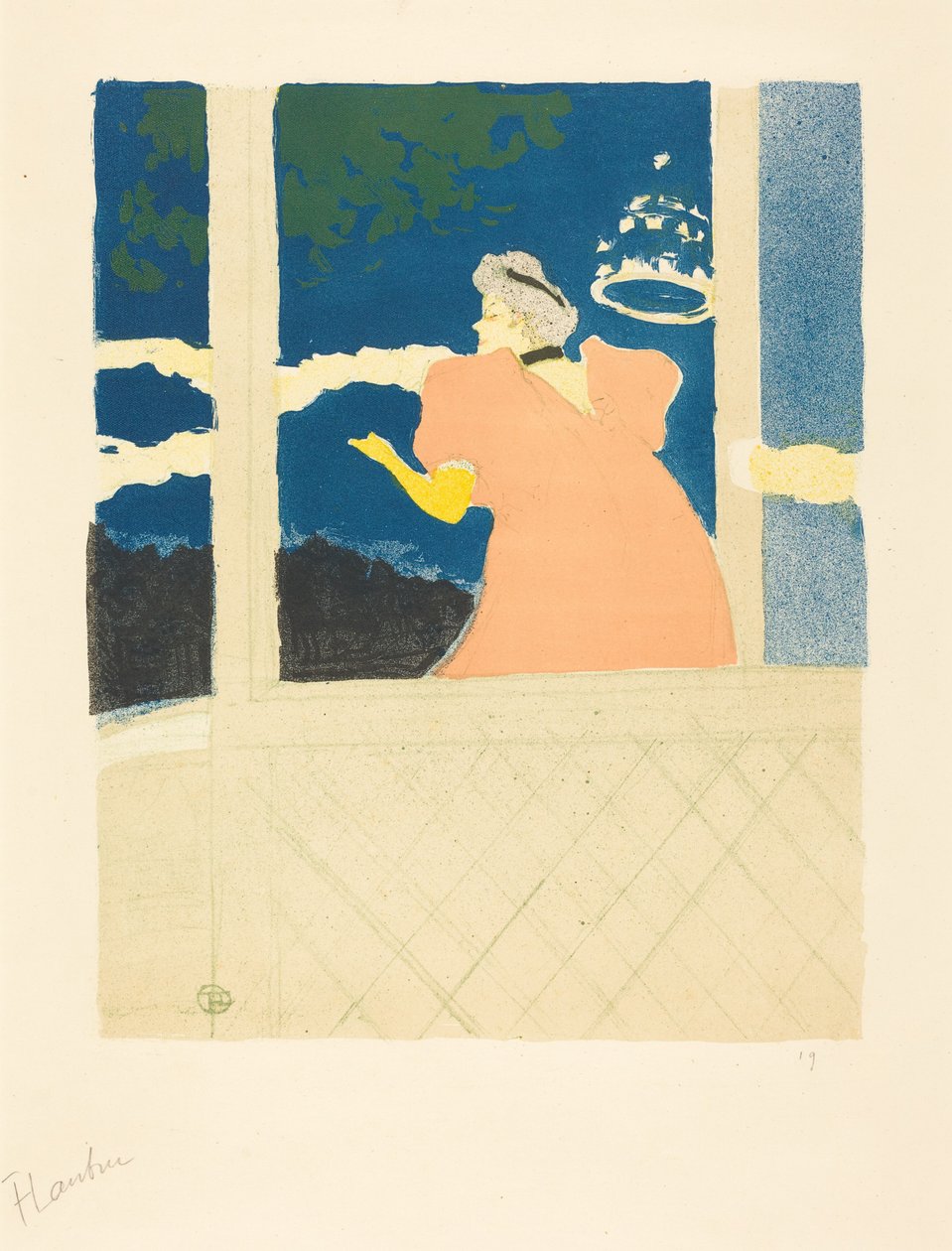 Bei den Ambassadeurs von Henri de Toulouse-Lautrec