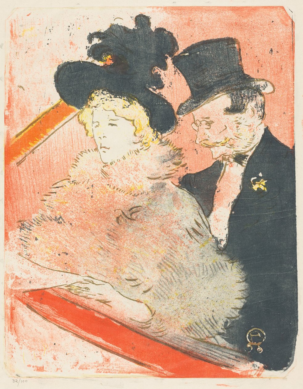 Beim Konzert von Henri de Toulouse-Lautrec