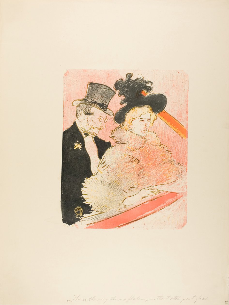 Beim Konzert von Henri de Toulouse-Lautrec