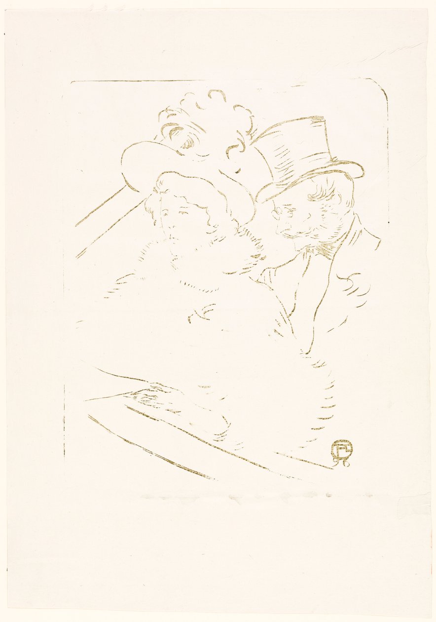 Beim Konzert von Henri de Toulouse-Lautrec