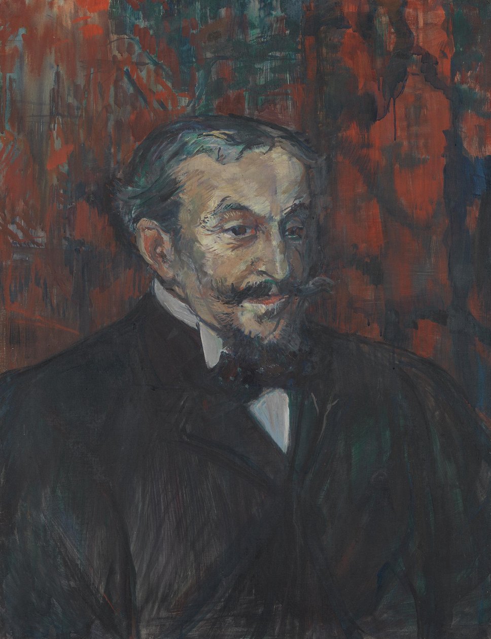 Bildnis eines Herrn (Georges de Villéchenon) von Henri de Toulouse-Lautrec