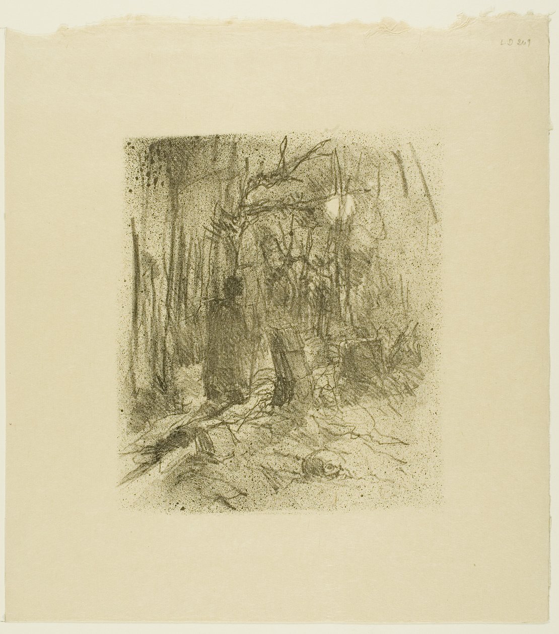 Busk-Friedhof, aus Au Pied du Sinaï von Henri de Toulouse-Lautrec