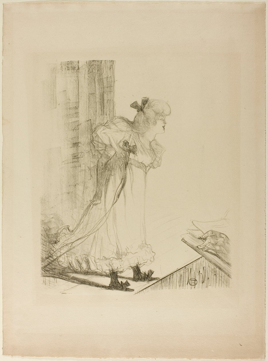 Kabarettsängerin von Henri de Toulouse-Lautrec