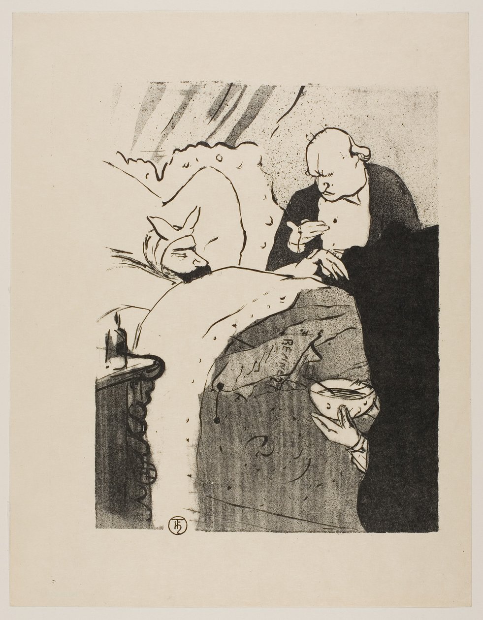Carnot ist krank! von Henri de Toulouse-Lautrec