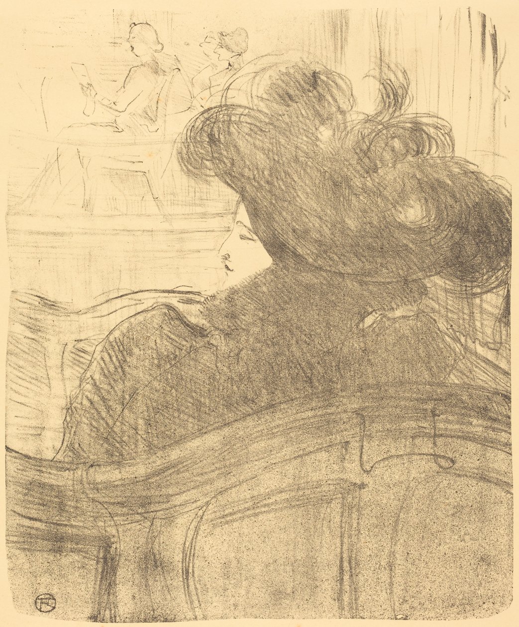 Cléo de Mérode von Henri de Toulouse-Lautrec