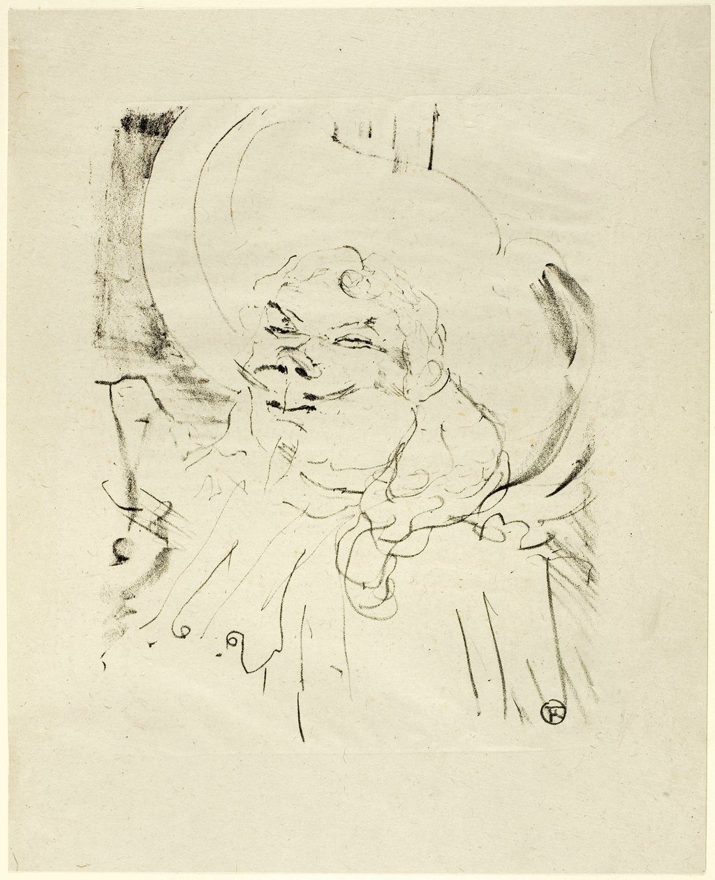 Coquelin der Ältere, aus Treize Lithographies von Henri de Toulouse-Lautrec