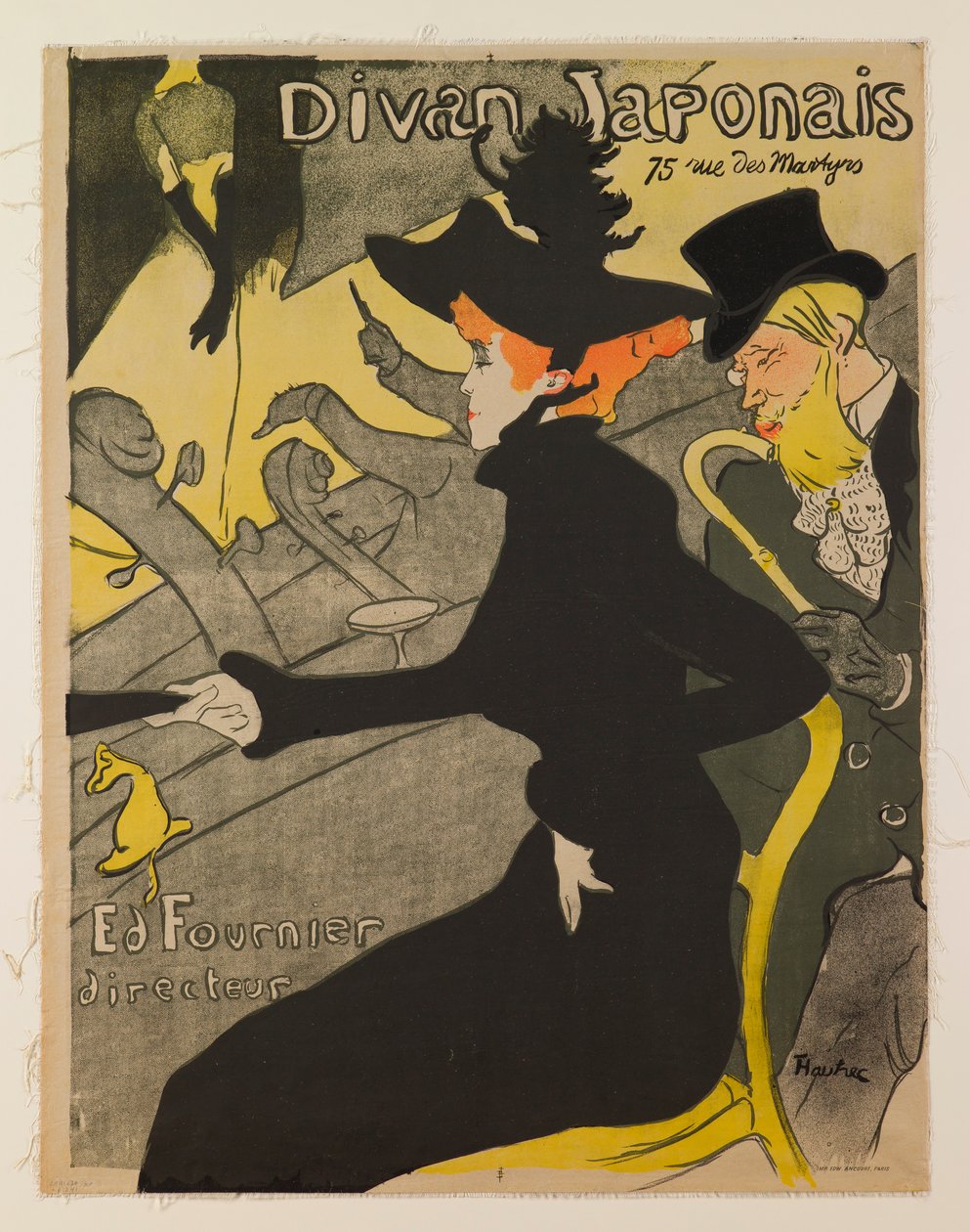 Divan Japonais von Henri de Toulouse-Lautrec