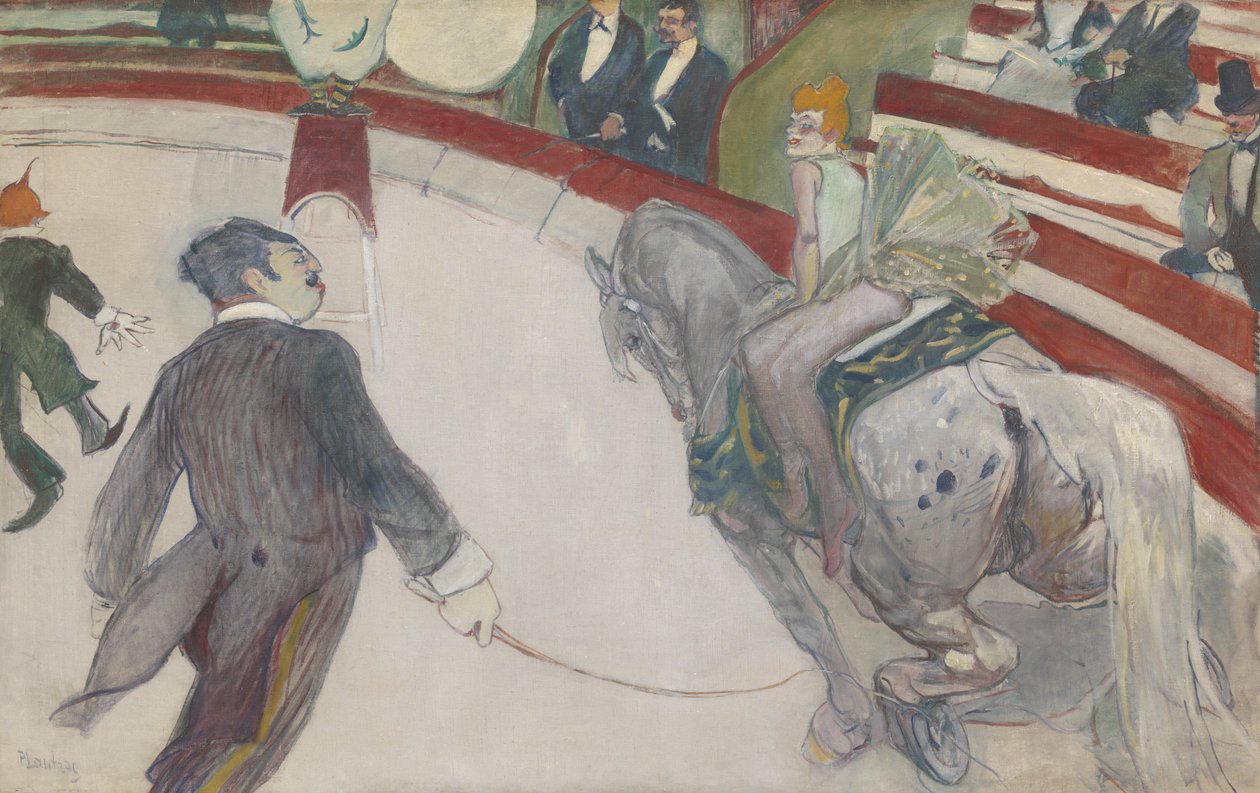 Reiterin (Im Cirque Fernando) von Henri de Toulouse-Lautrec