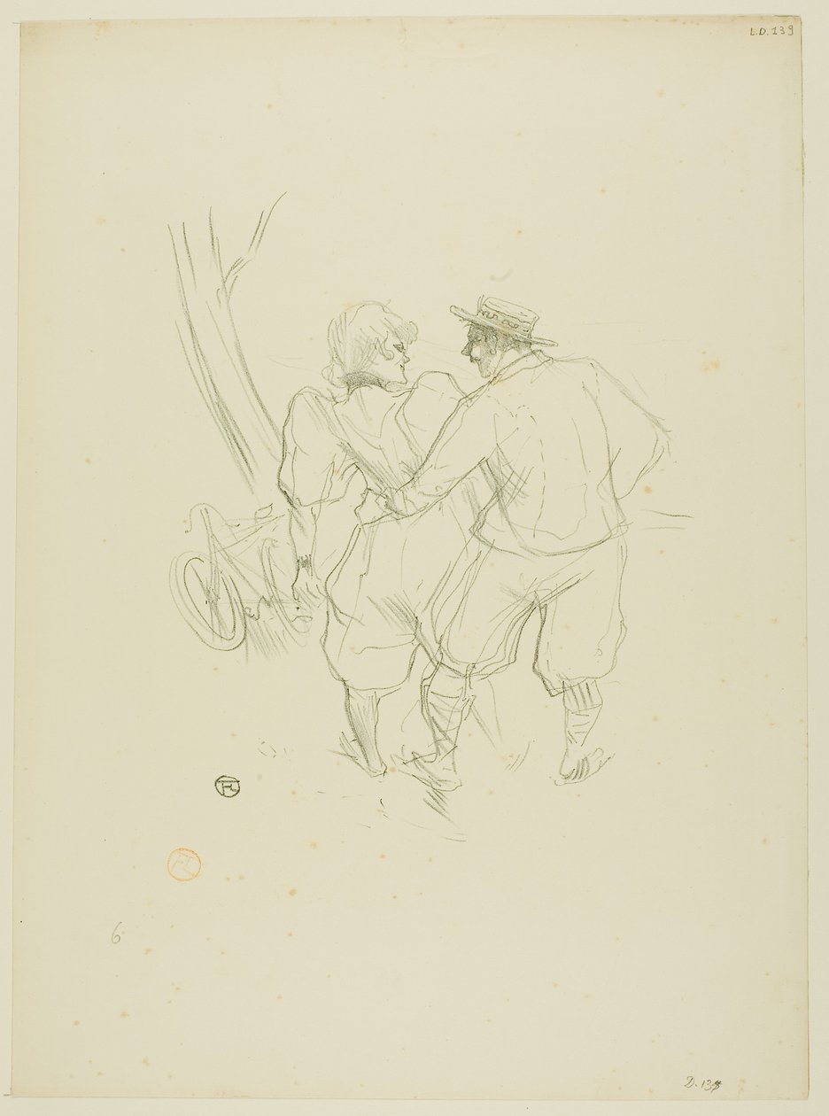 Floréal, aus Mélodies de Désiré Dihau von Henri de Toulouse-Lautrec