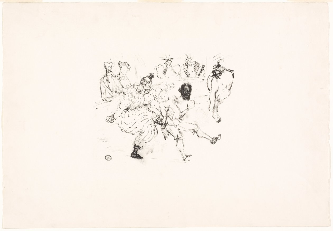 Footit und Chocolat von Henri de Toulouse-Lautrec
