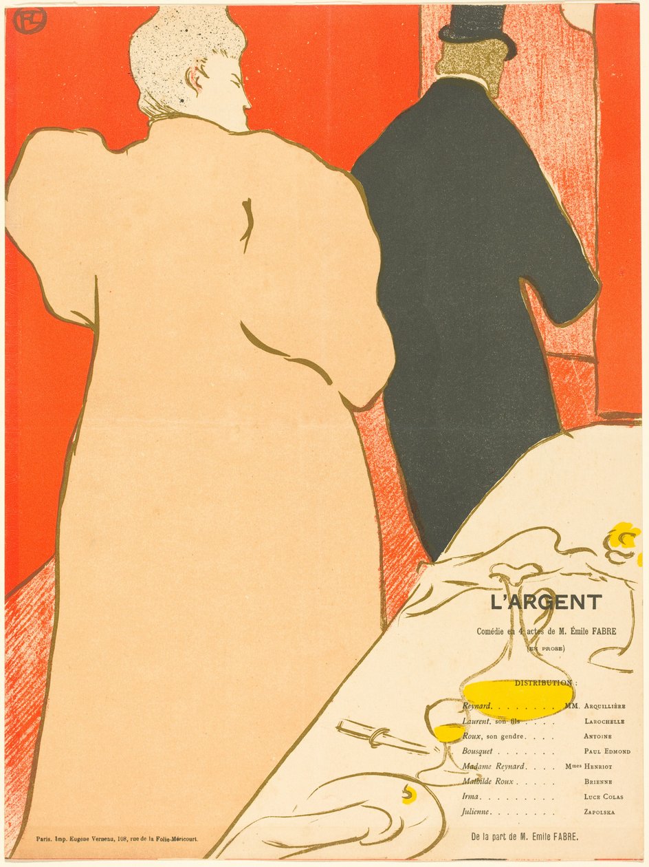 Das Geld von Henri de Toulouse-Lautrec