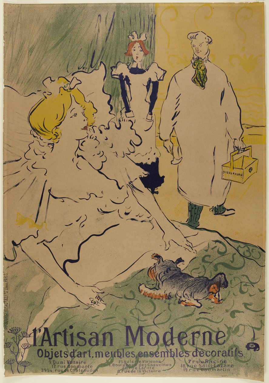 Der moderne Handwerker von Henri de Toulouse-Lautrec