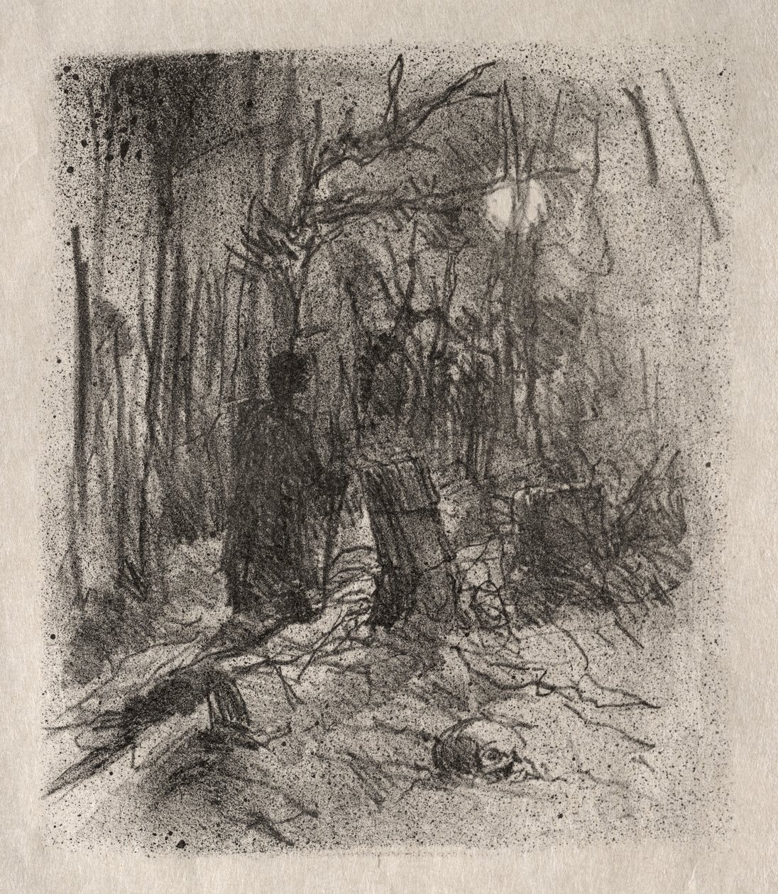 Der Friedhof von Busk von Henri de Toulouse-Lautrec